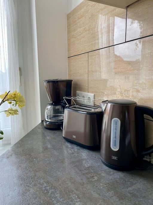 2-Zimmer Zentral In Ferdinandshof, Wlan Modern Buitenkant foto